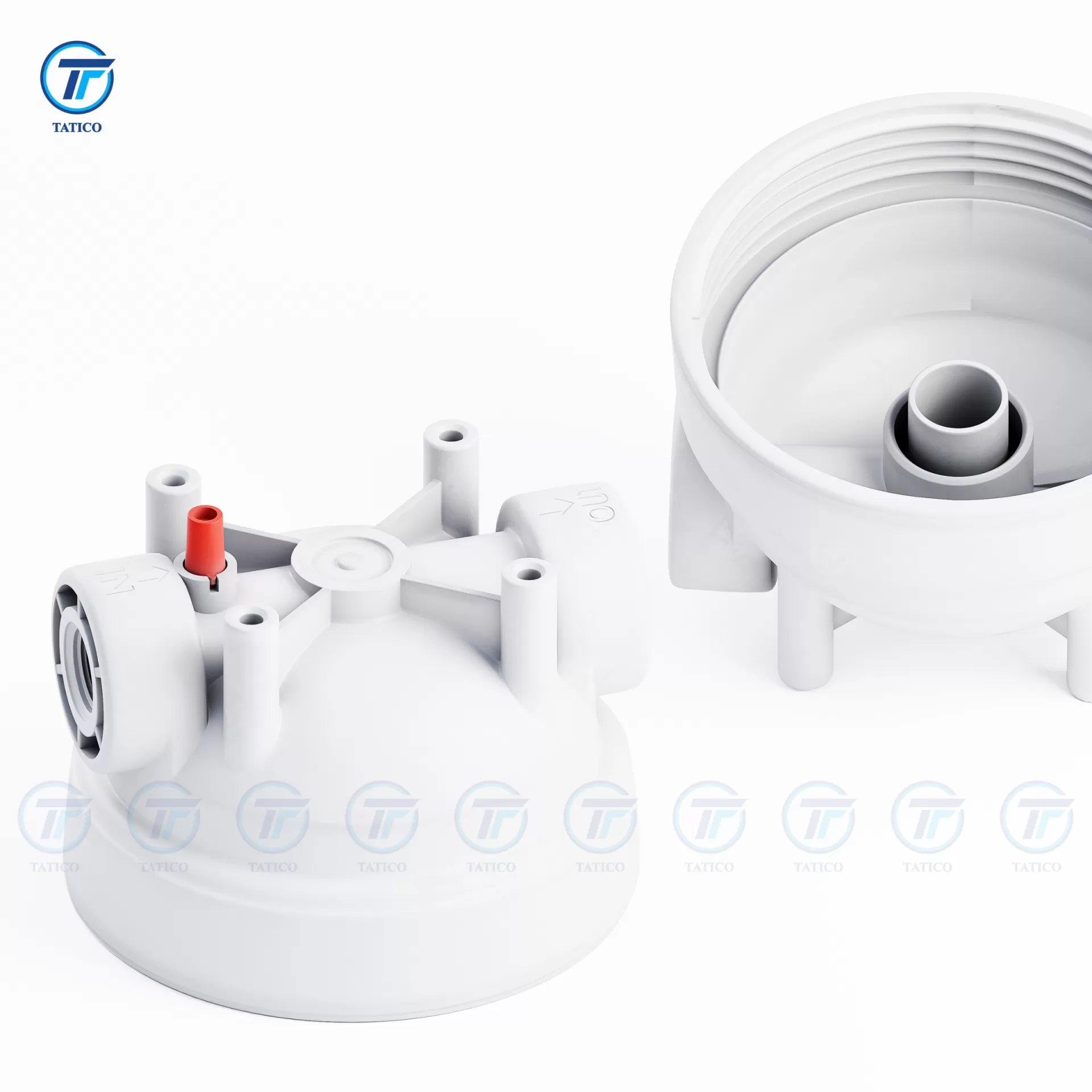 Nắp cốc lọc nước trắng 20 inch